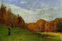 Monet, Claude Oscar - Woodbearers in Fontainebleau Forest